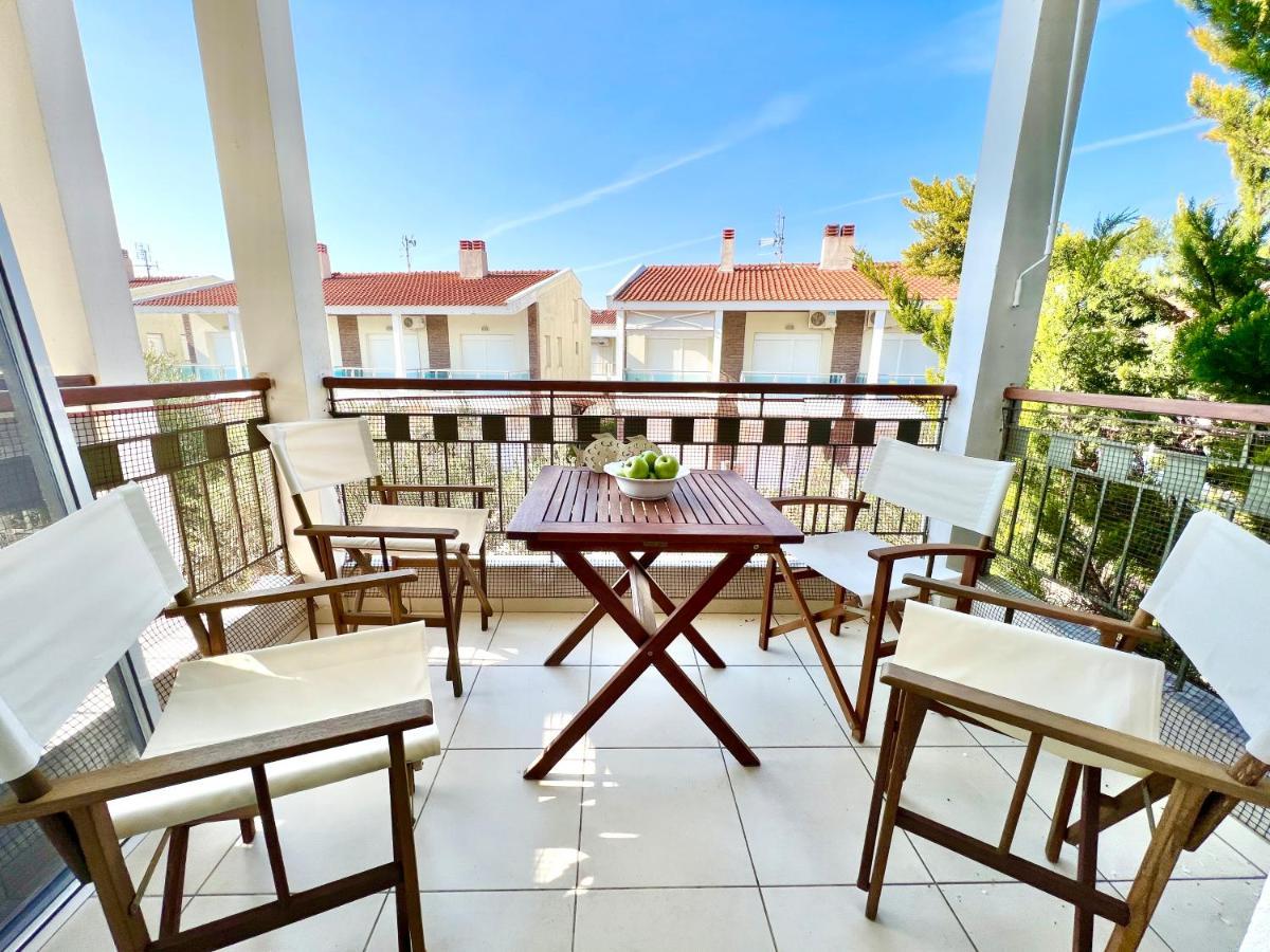 Sea Side Malibu Villa Nikiti  Bagian luar foto